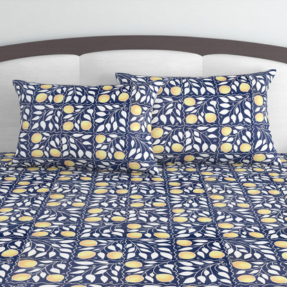 Clementine King Size Bedsheet