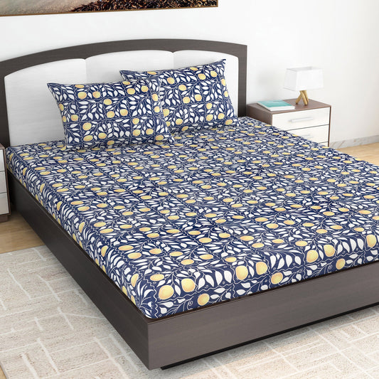 Clementine King Size Bedsheet