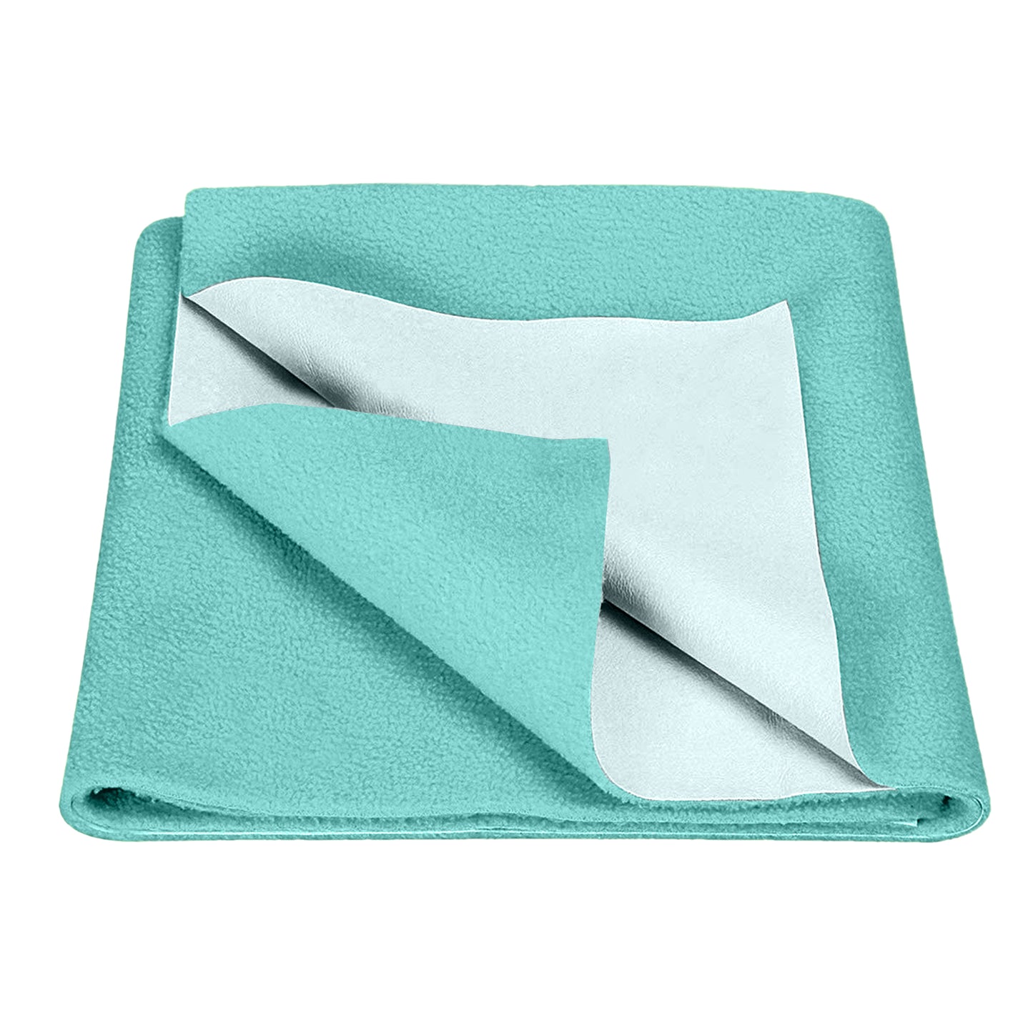 Waterproof Bed Protector, Extra Absorbent Quick Dry Sheet, Baby Bed Protector, Small Size(70 X 50 CM), Pack of 2 -BABY BLUE