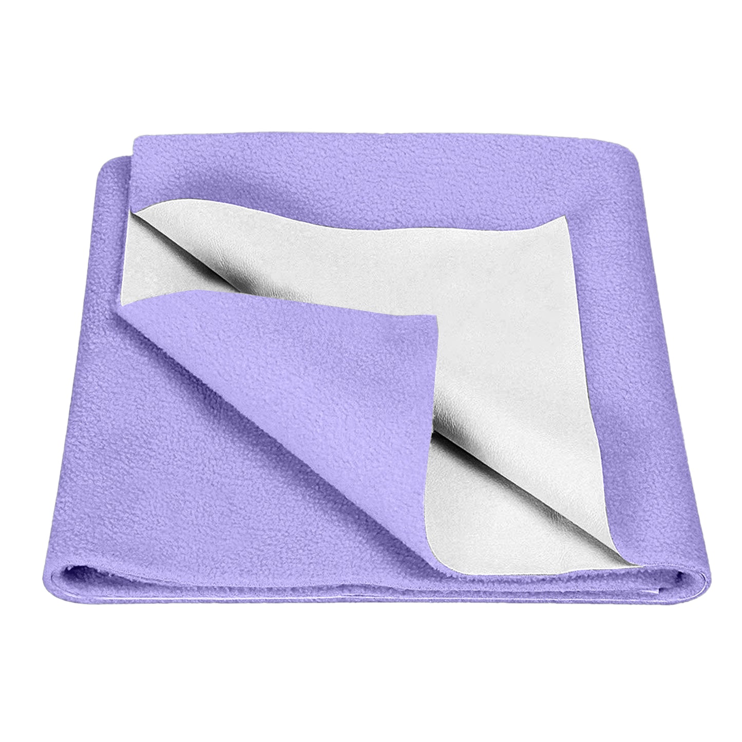 Waterproof Bed Protector, Extra Absorbent Quick Dry Sheet, Baby Bed Protector (70 X 50 CM), Pack of 2 -LILAC
