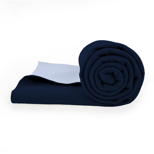 Waterproof Bed Protector, Extra Absorbent Quick Dry Sheet, Baby Bed Protector (70 X 50 CM), Pack of 2 - Navy Blue