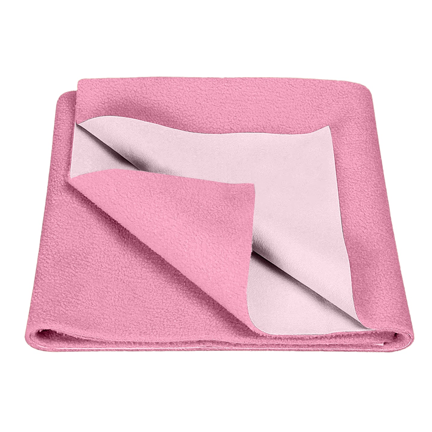 Waterproof Bed Protector, Extra Absorbent Quick Dry Sheet, Baby Bed Protector, Small Size(70 X 50 CM), Pack of 2 -PINK