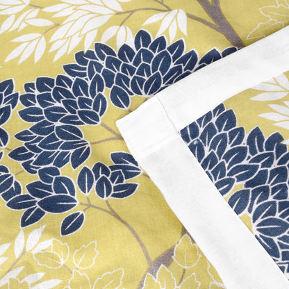 Green Autumn Tree Leaf 144 TC 100% Cotton Skin Friendly AC Single Bed Dohar