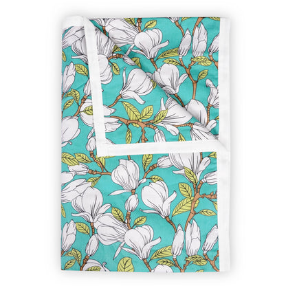 Magnolia Floral Modern Comfy and Warm 144 TC 100% Cotton Single Bed Dohar