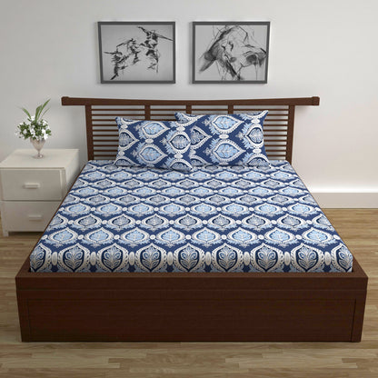 Damask Bedsheet For Double Bed