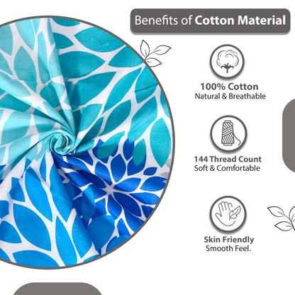 Silhouette leaves Single Bed Bedsheet