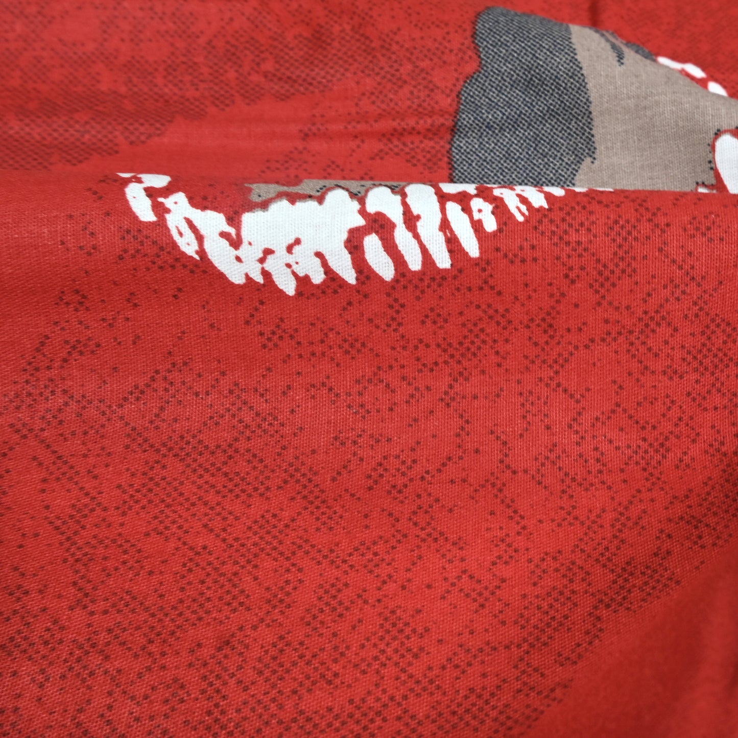 Paisley Essence Pure Cotton Red King Bedsheet – 180 TC