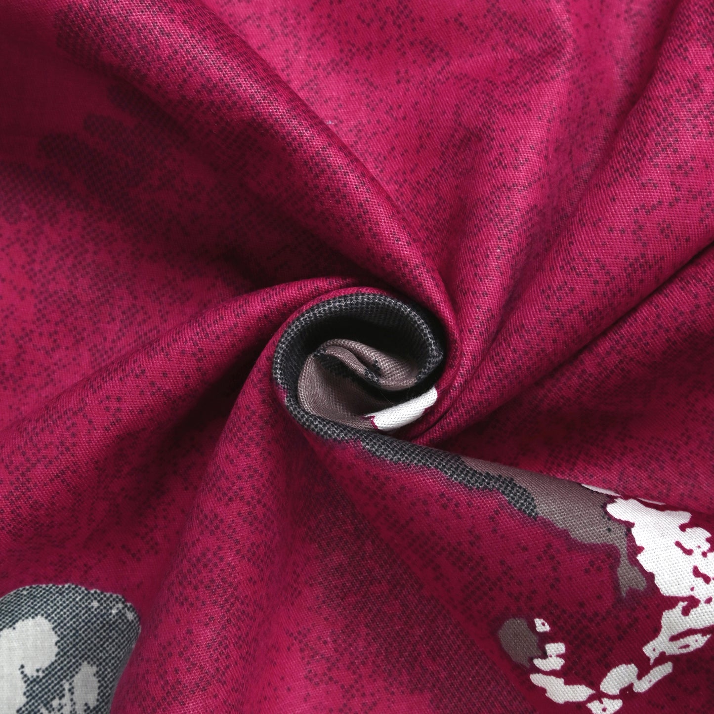 Paisley Essence Pure Cotton Pink King Bedsheet – 180 TC