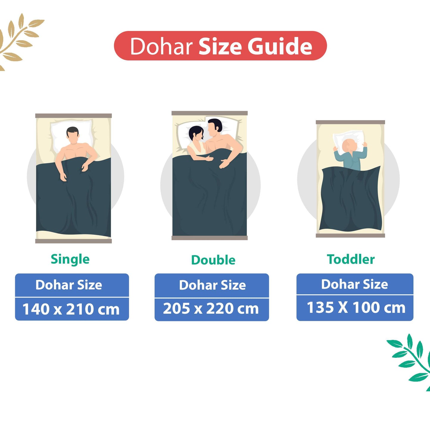 Bone White All Season AC Cotton Dohar for Single Bed