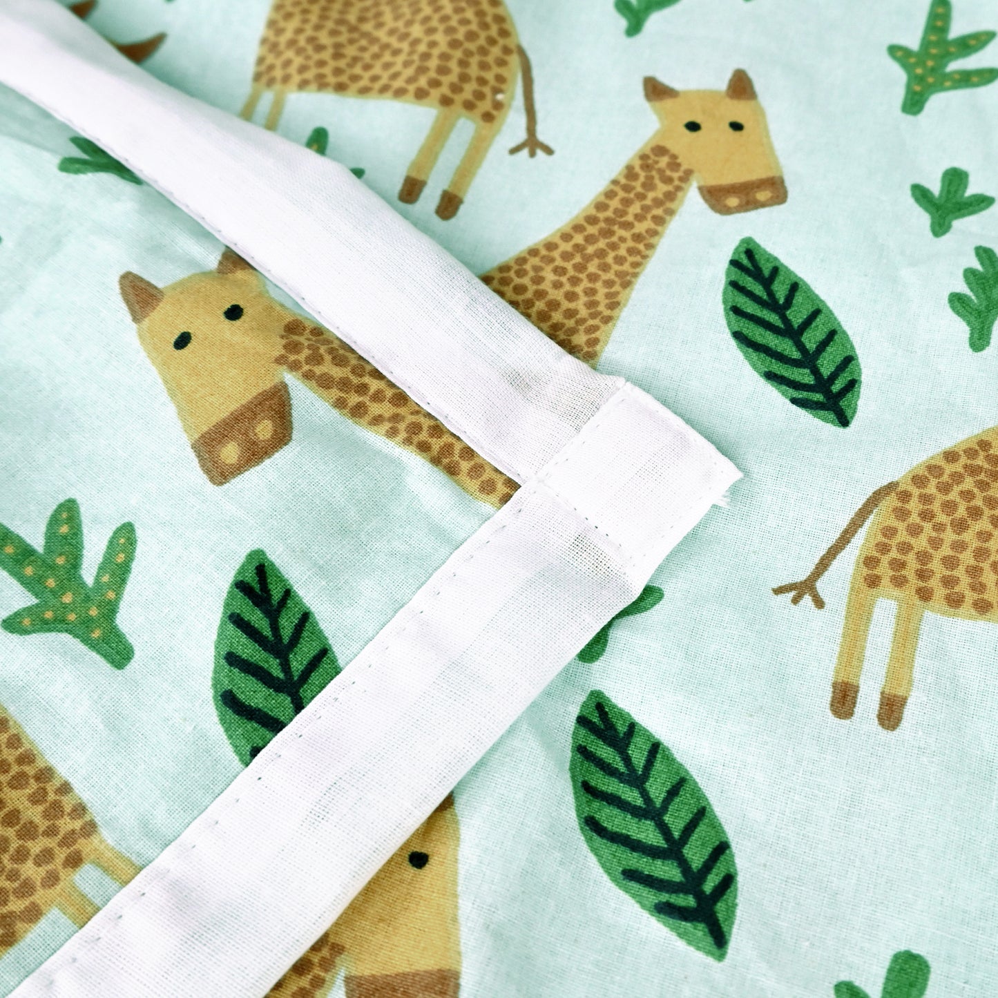 Hushed Green All Season AC Cotton Dohar for Single Bed