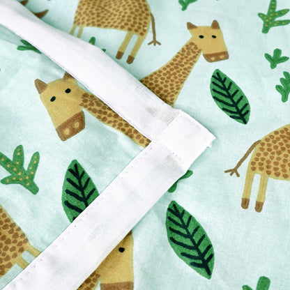 Hushed Green All Season AC Cotton Dohar for Single Bed