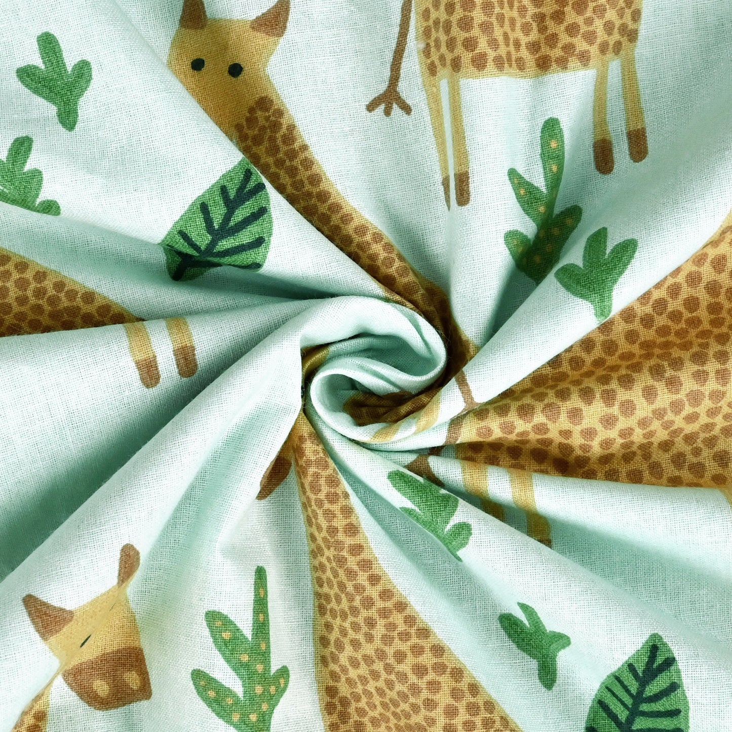 Hushed Green All Season AC Cotton Dohar for Single Bed