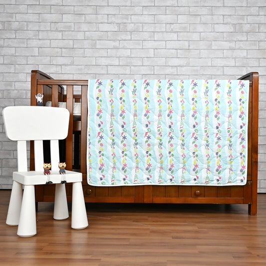 120 GSM Cosmic Sky Abstract Cotton Single Bed Comforter