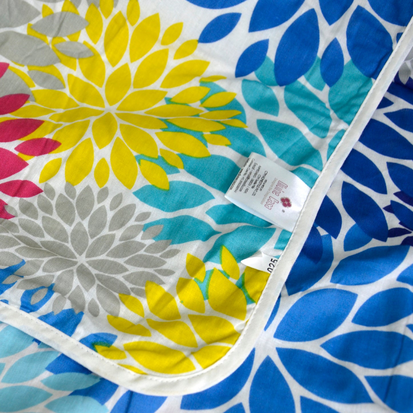 Blue Floral Fantasy All Season Microfiber Double Bed Dohar