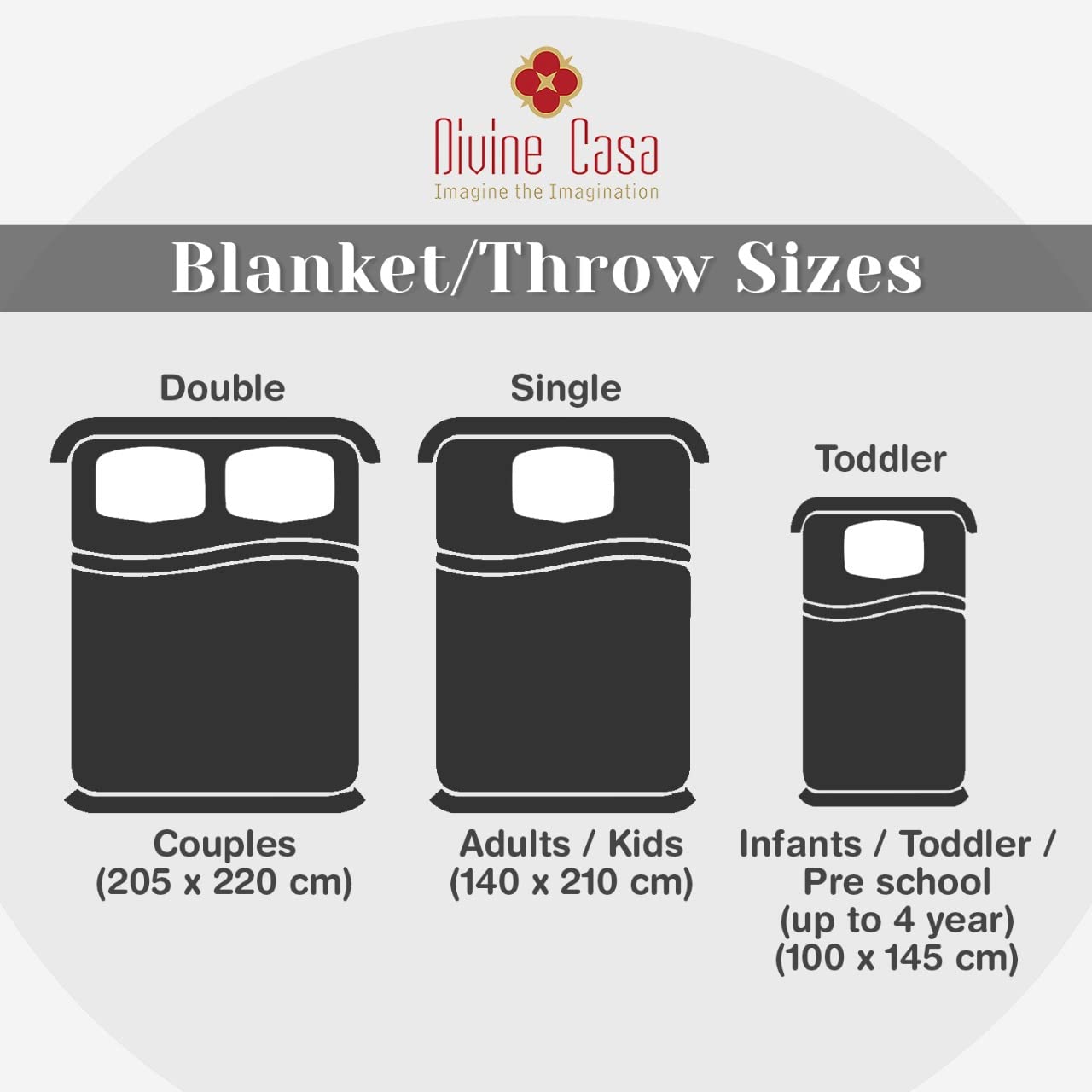 What is the size of a single bed blanket sale